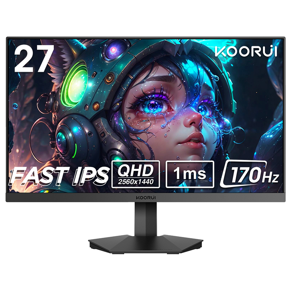 27インチ FAST IPS 170Hz WQHDゲーミングモニター